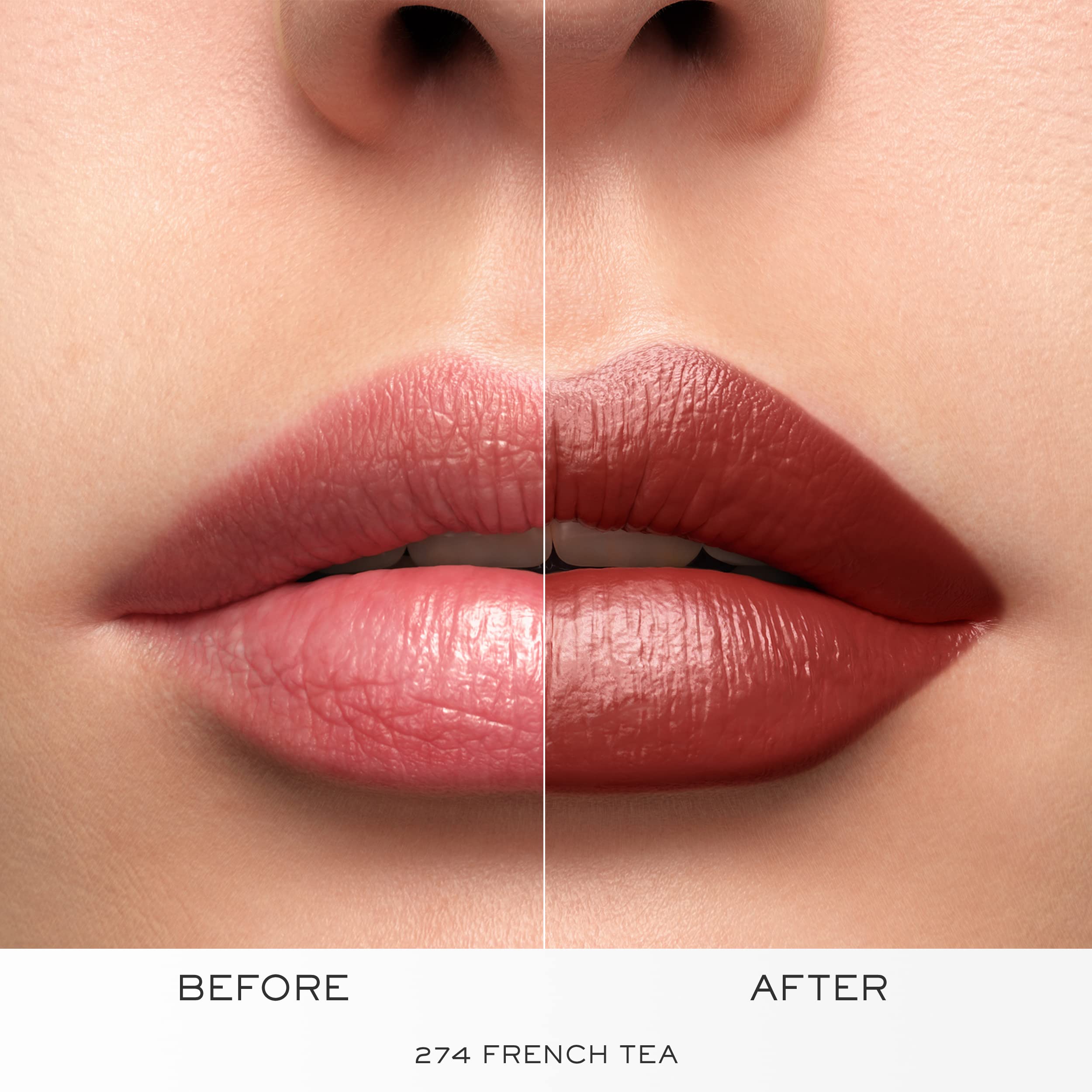 Lancôme Labsolu Rouge non-bleeding formula prevents color bleed