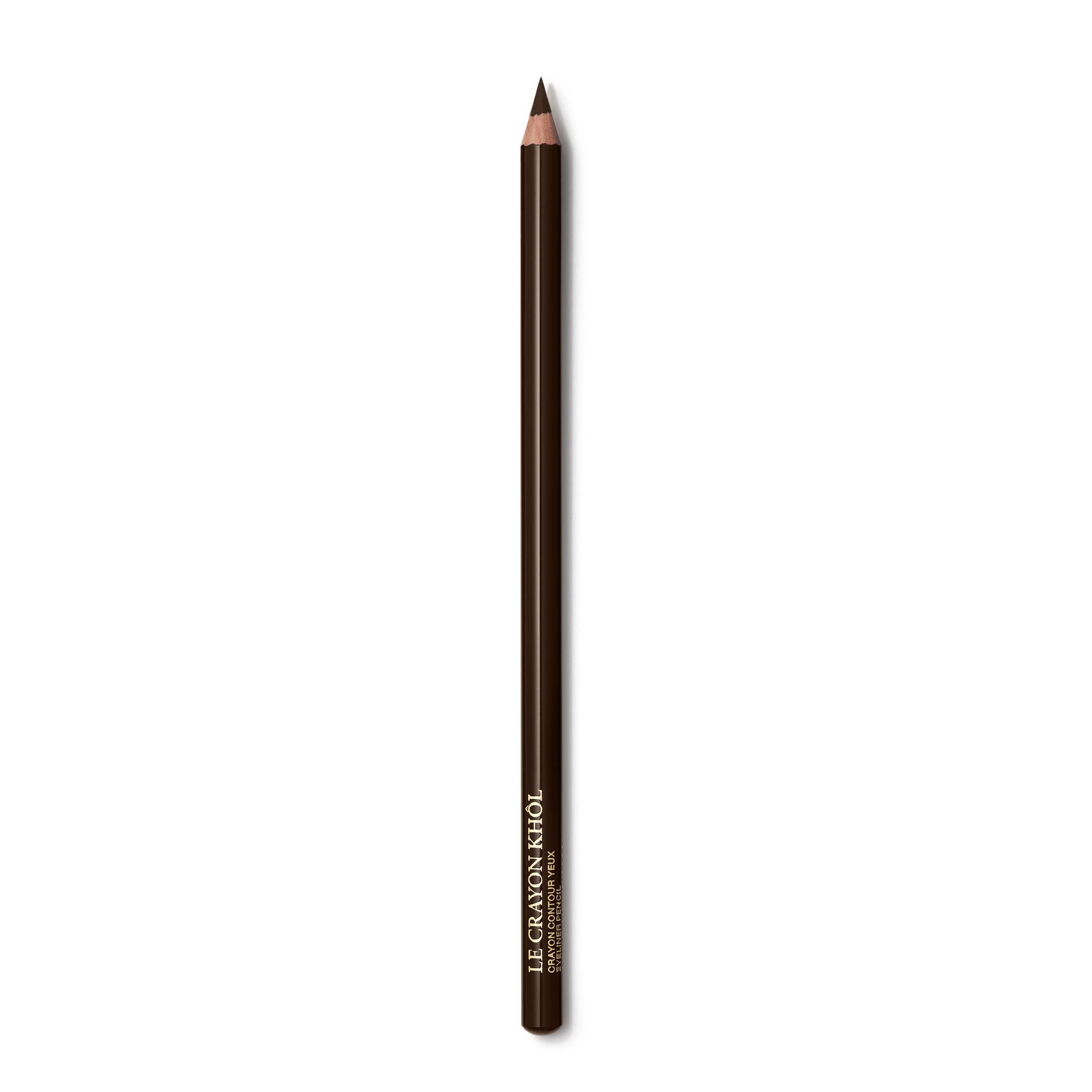 Lancôme Le Crayon Khol Black Coffee closeup shows creamy color for effortless lining and blending.