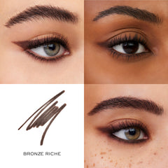 Lancôme Le Stylo Bronze Rich used along lash line for precise lines
