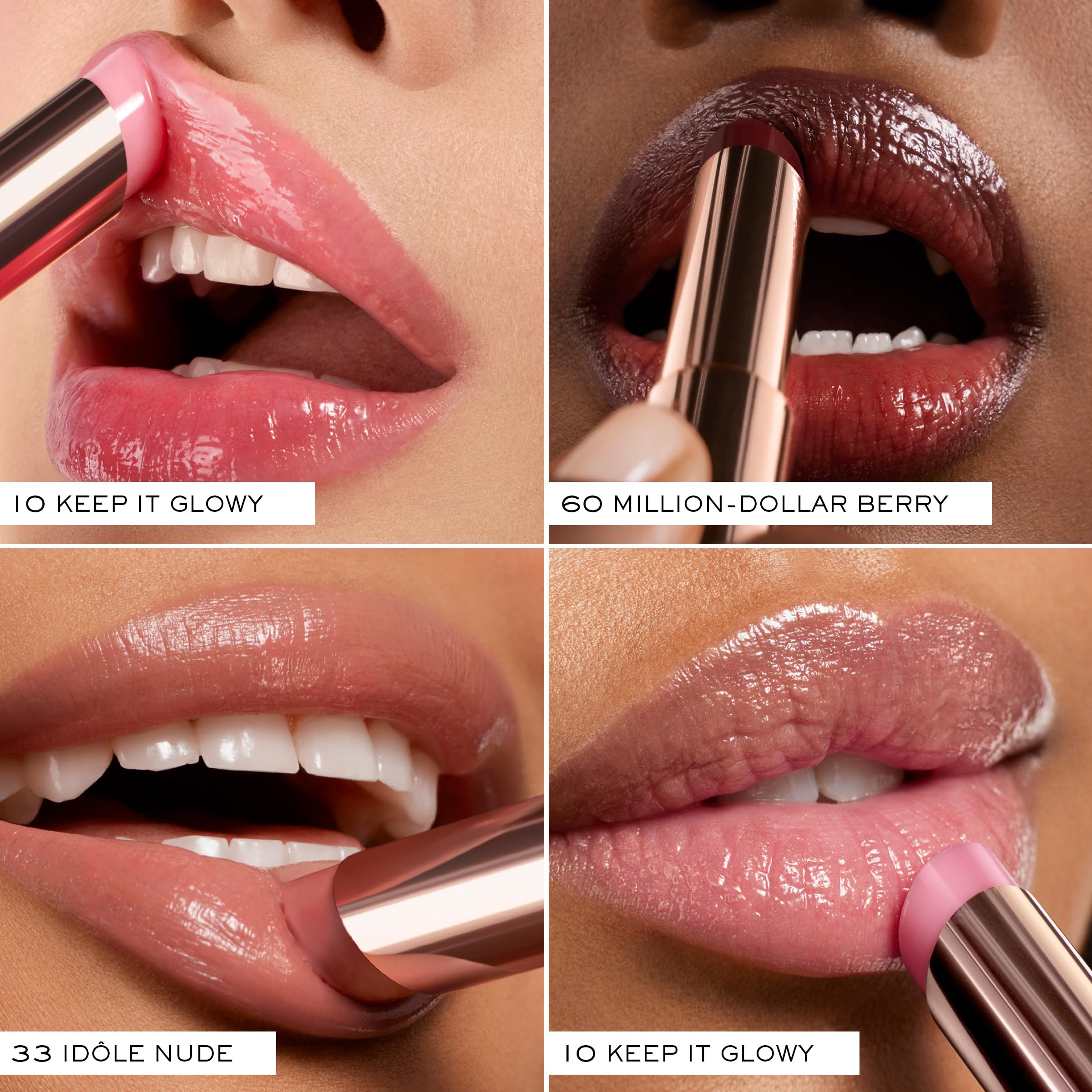 Lancôme Lip Idôle nourishes to support moisture retention.