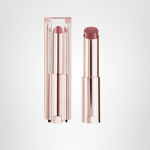 Lancôme Lip Idôle Nude Vibe 51 shade on lips.