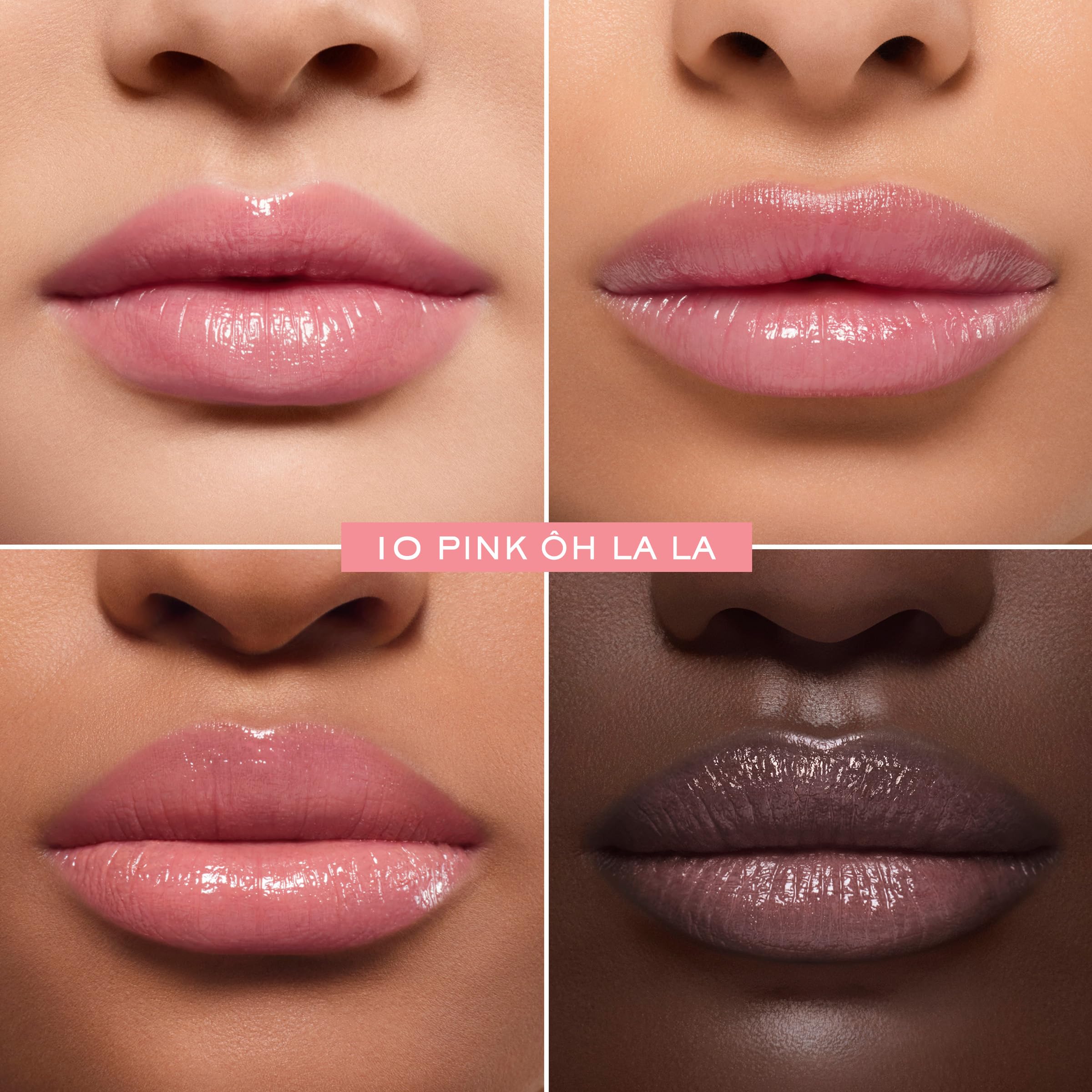 Lancôme Lip Idôle Butterglow balm application demonstrates lightweight, comfortable wear.