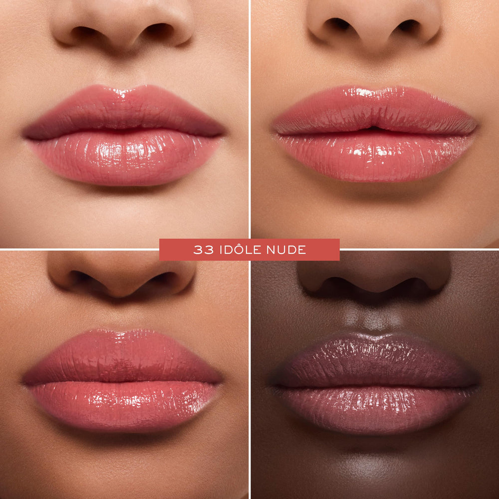 Lancôme Lip Idôle Butterglow balm packaging fits purse.