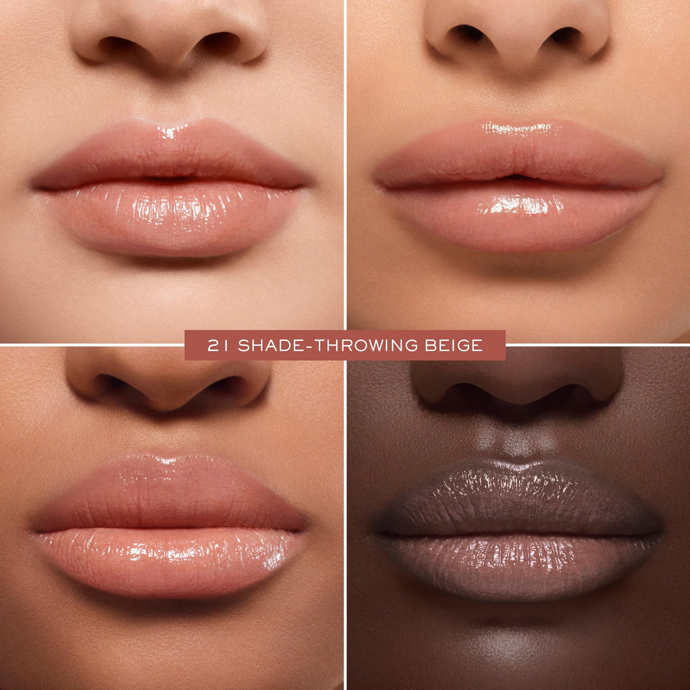 User applying the balm for a subtle color boost
