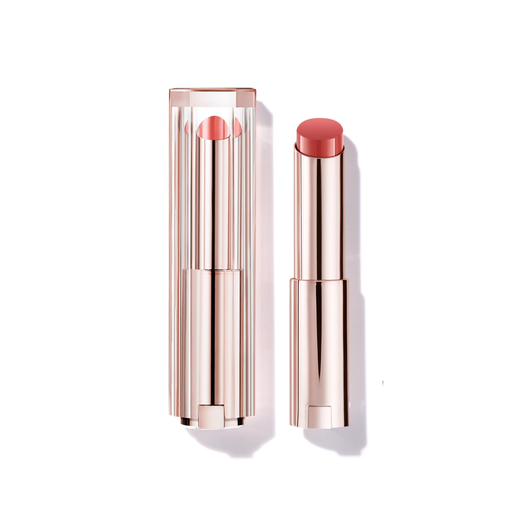 Lancôme Lip Idôle Butterglow balm delivers instant shine on lips.