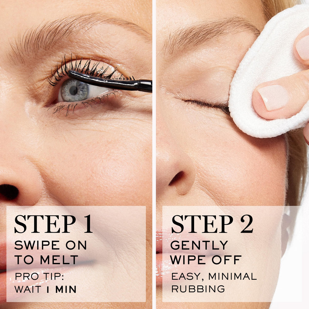 Lancôme Mascara Melter lashes after use appear conditioned and fresh.