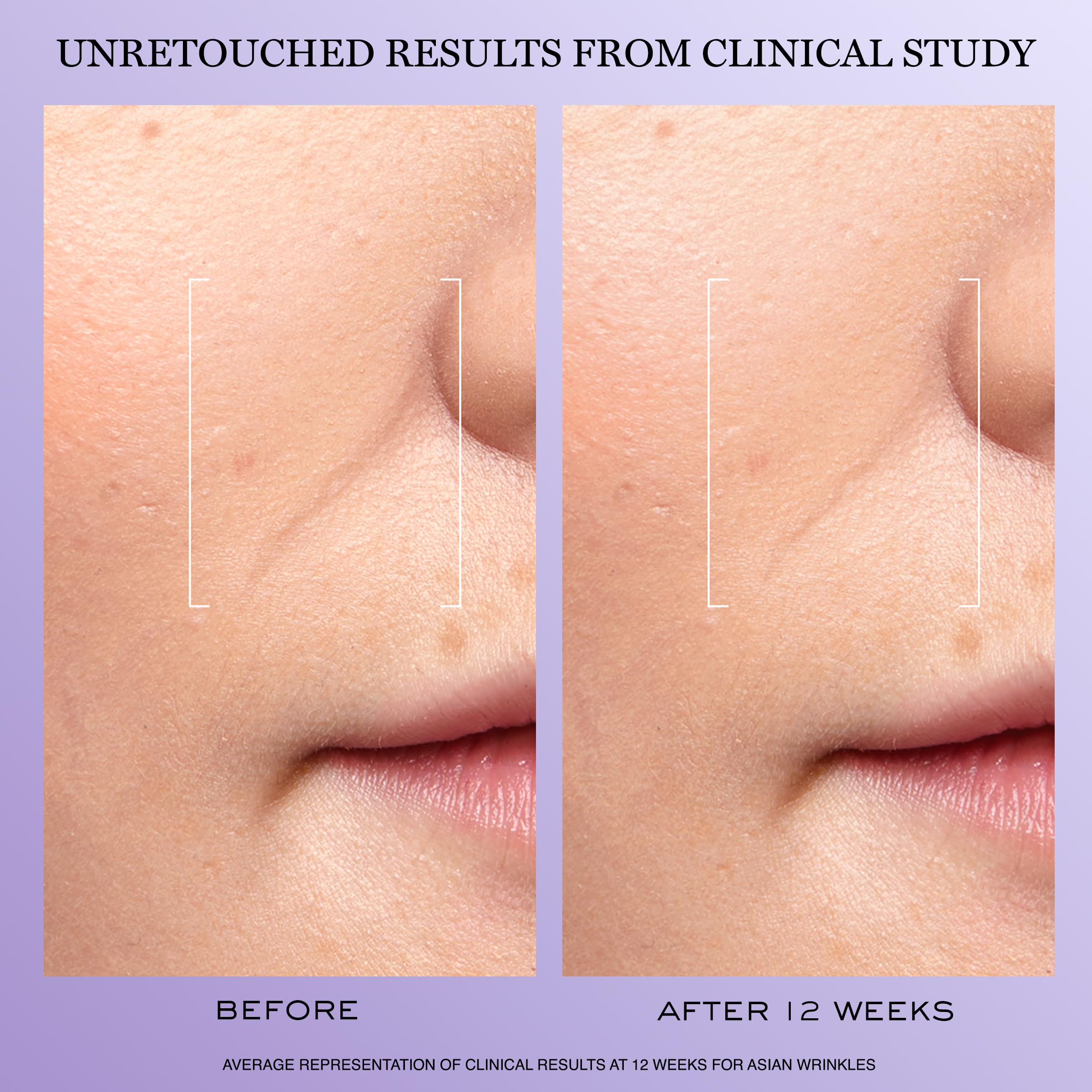 Lancôme Rénergie H.C.F. Triple Serum lightweight, fast-absorbing texture on skin.