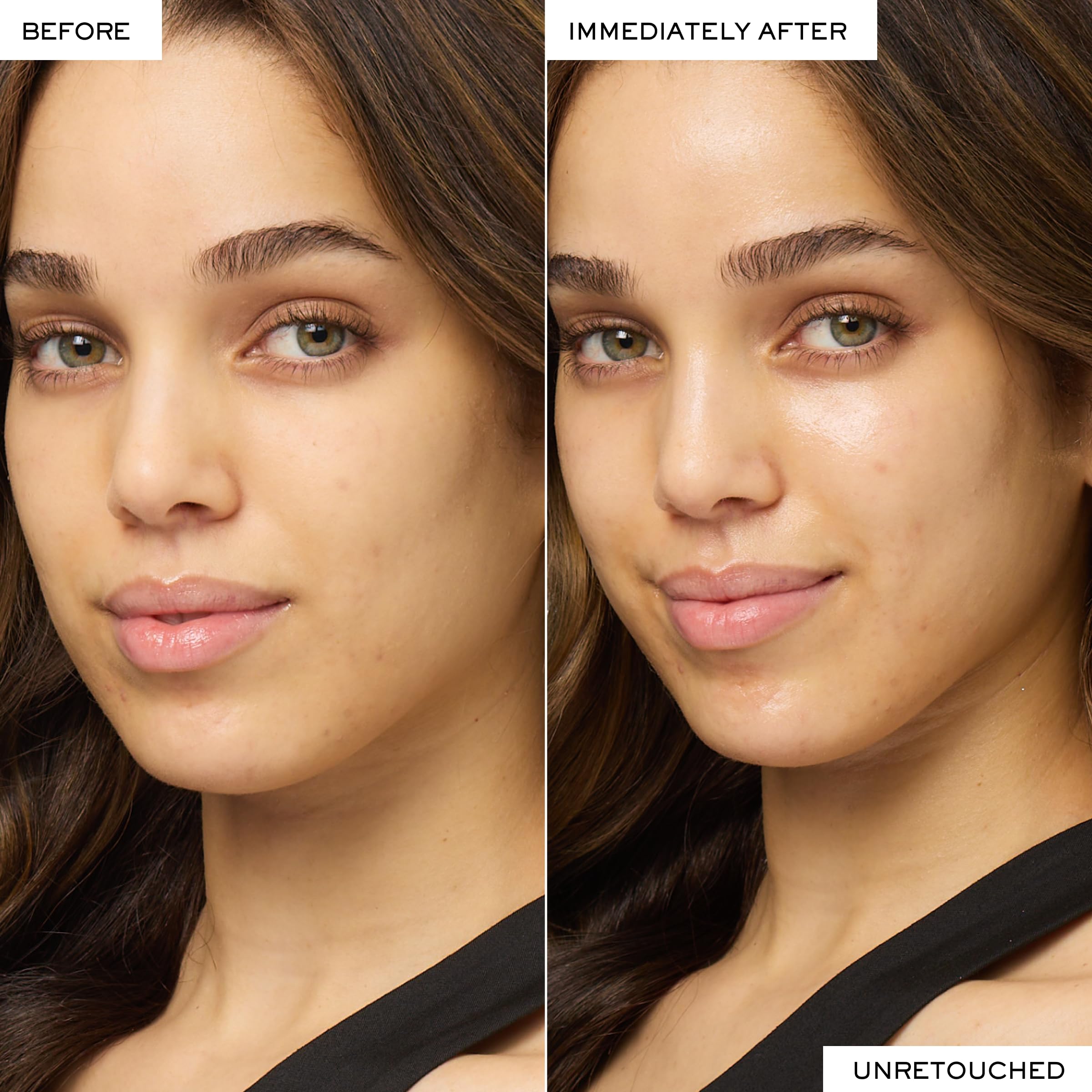 Lancôme Rénergie Lift Night Cream applied to skin for smooth, firming feel.
