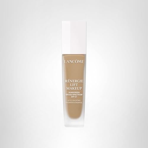 Longwear test of Lancome Renergie Lift Foundation showing color stays true all day