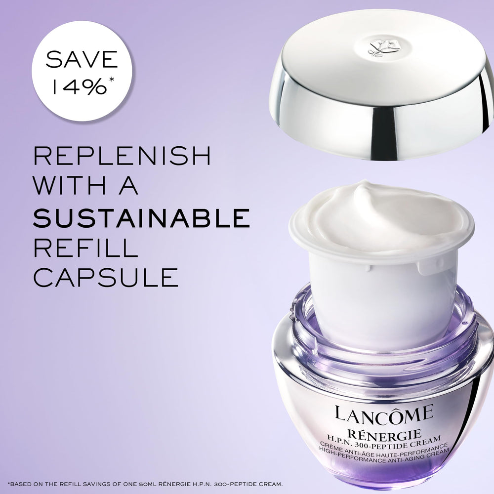 Lancôme Rénergie H.P.N. target wrinkles around lower face for smoother look.