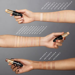 Lancôme Teint Idole Foundation Stick close-up showing matte finish.