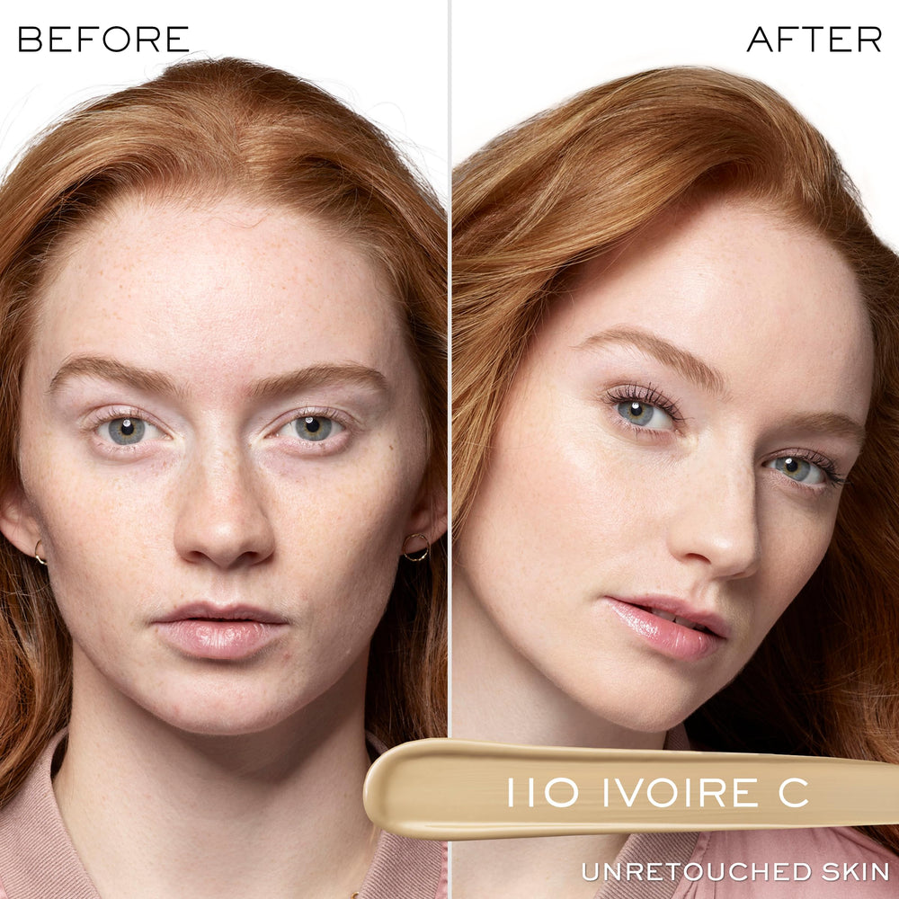 Lancôme Teint Idole Ultra Wear concealer targets blemishes with precise, blendable shade for even skin tone.