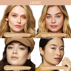 Lancôme Teint Idole Ultra Wear concealer on blemishes provides full coverage.