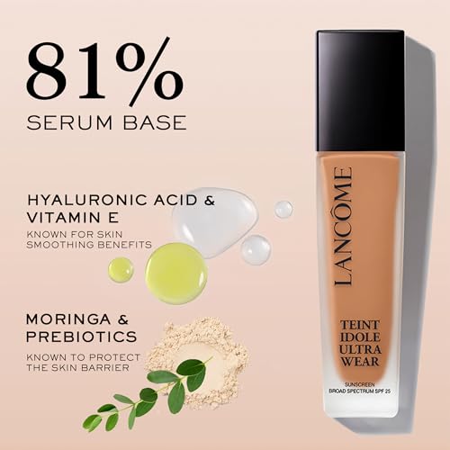 Lancome Teint Idole Ultra Wear dermatologically tested seal inspires confidence.