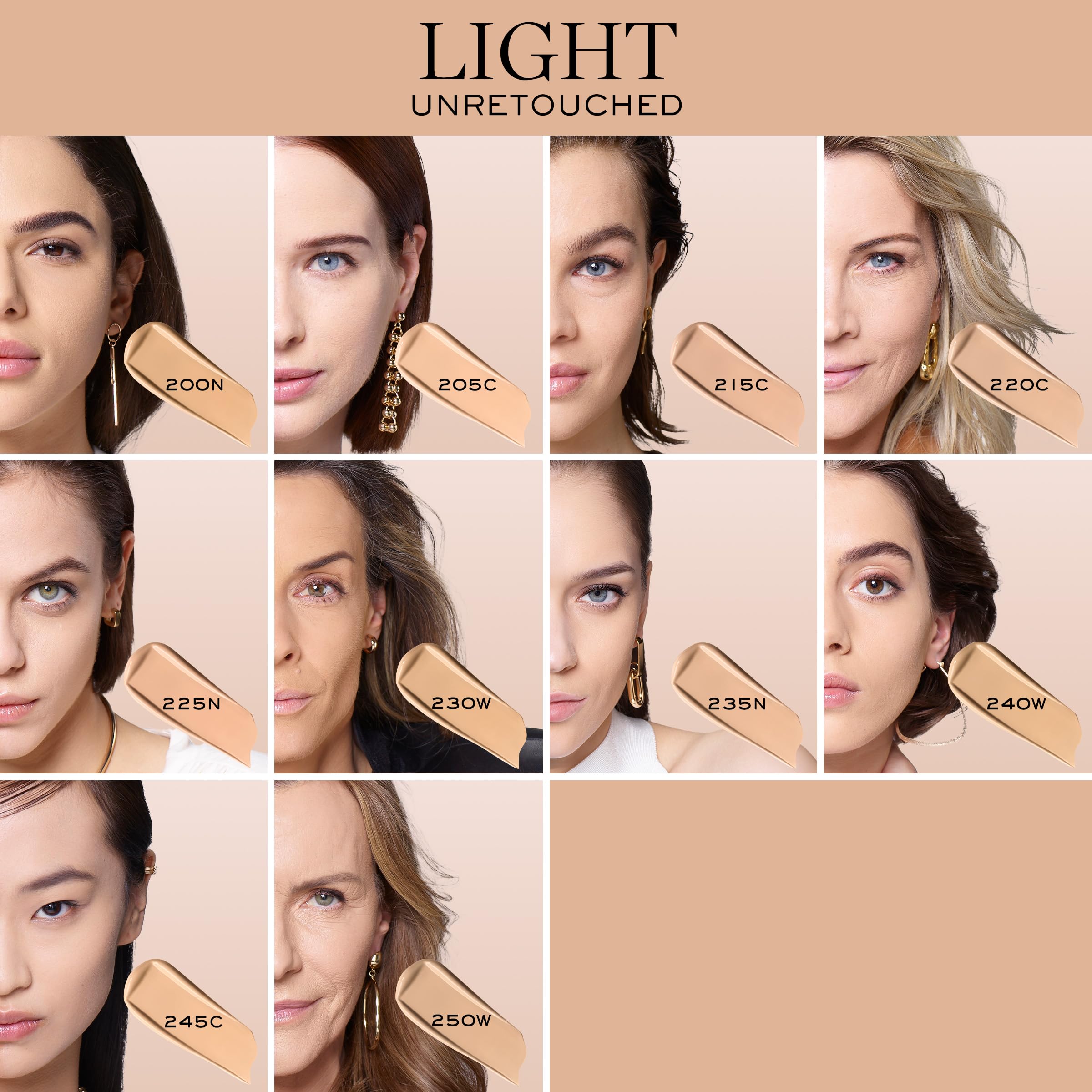Teint Idole Ultra Wear transfer-proof finish on skin.