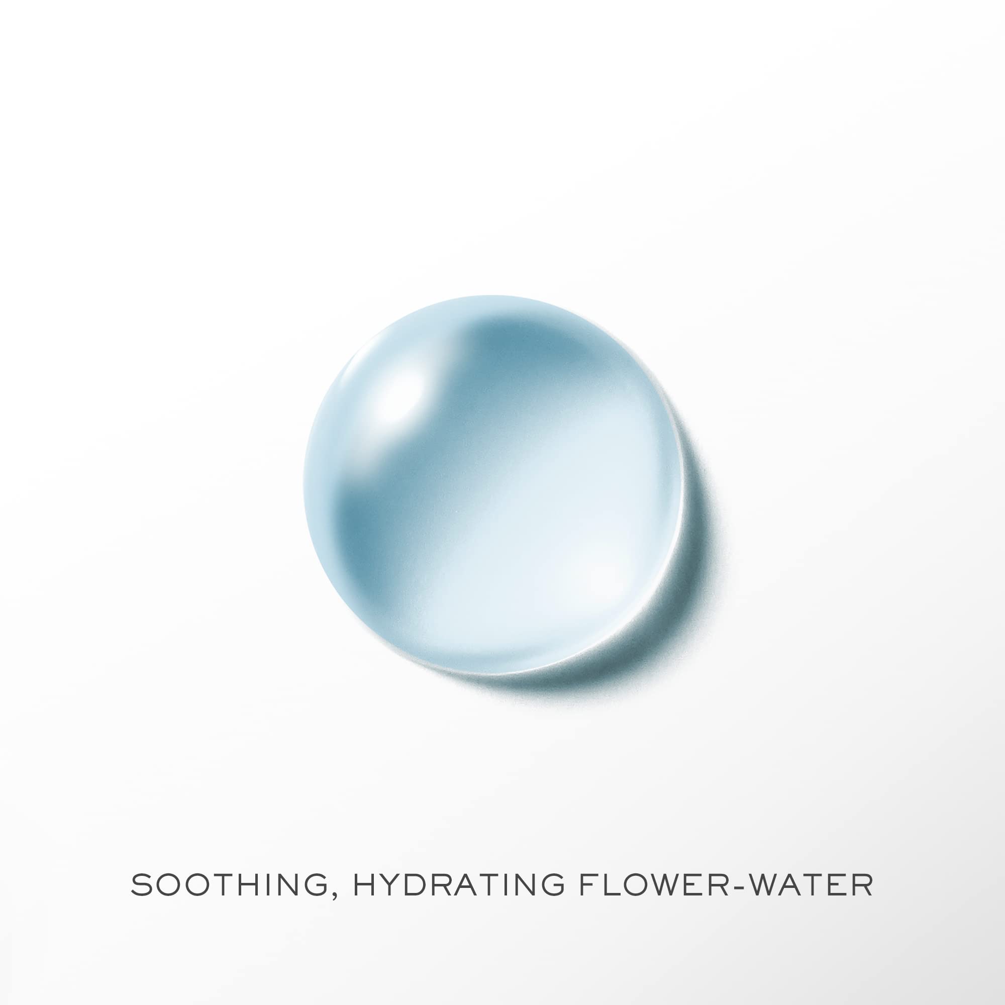 Lancôme Toner cotton pad application demonstrating soothing, non-drying use.