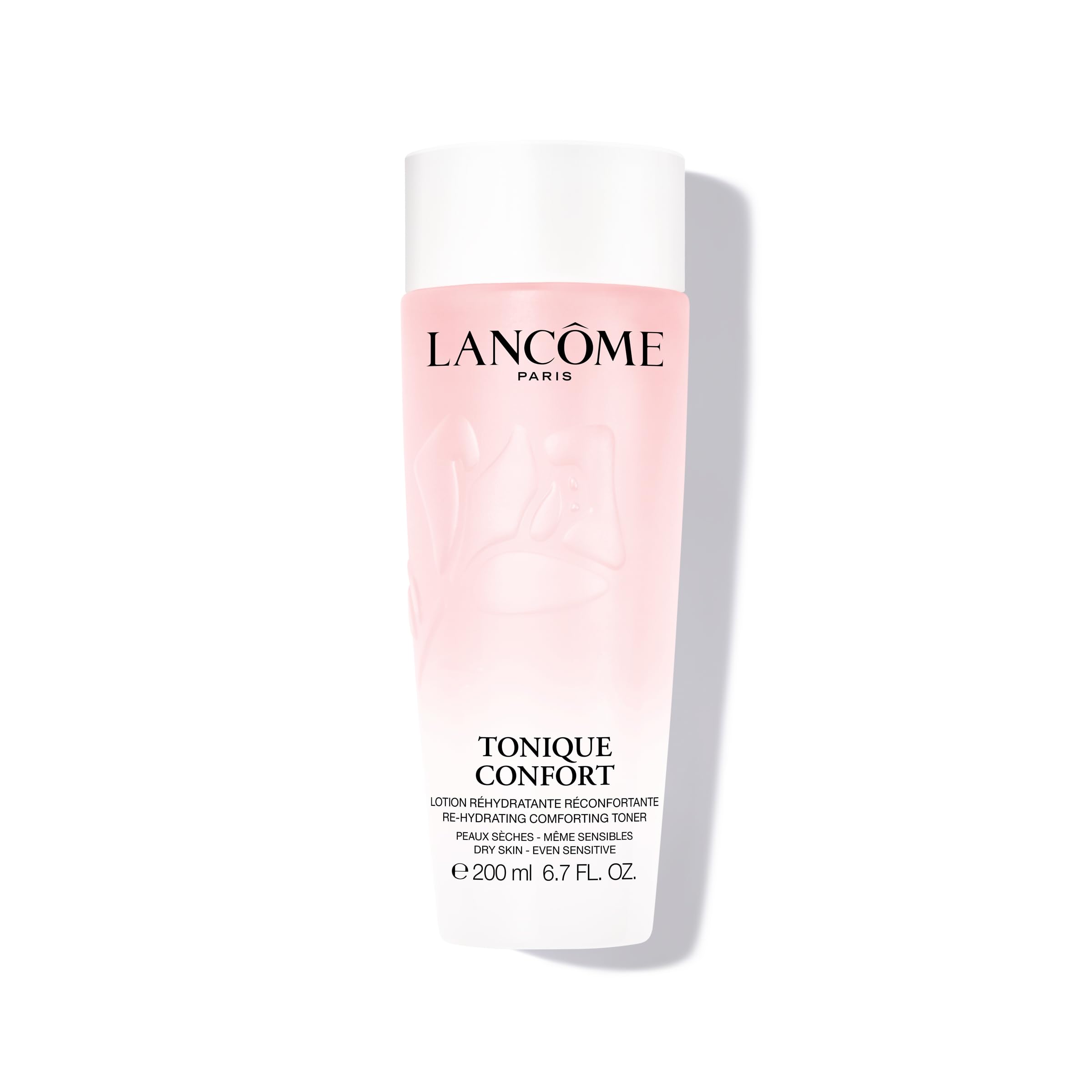 Lancôme Tonique Confort bottle front view with hydrating milky toner