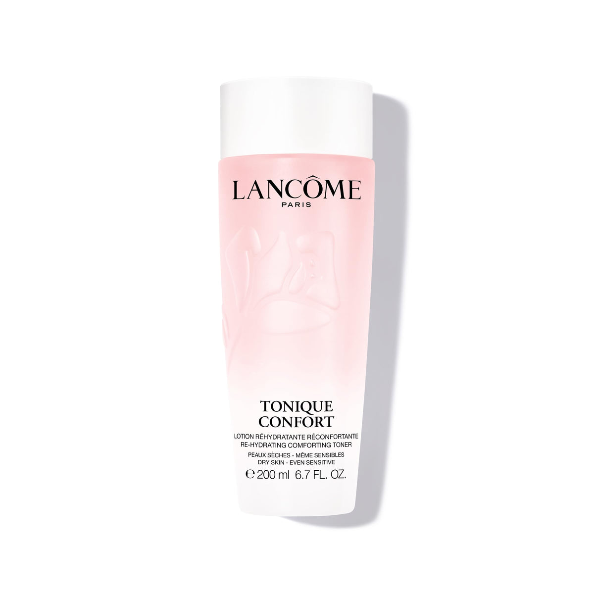 Lancôme Tonique Confort bottle front view with hydrating milky toner