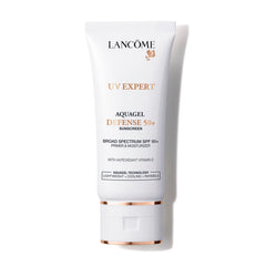 Lancome UV Expert primer SPF 50 bottle for daily sun protection.