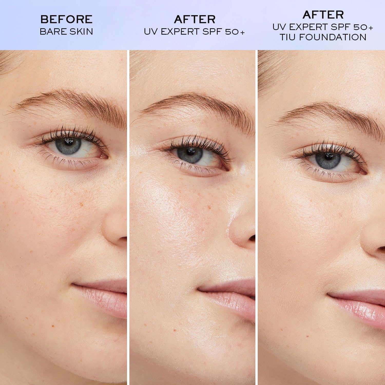 Lancome UV Expert Vitamin E ingredient highlights skin protection.