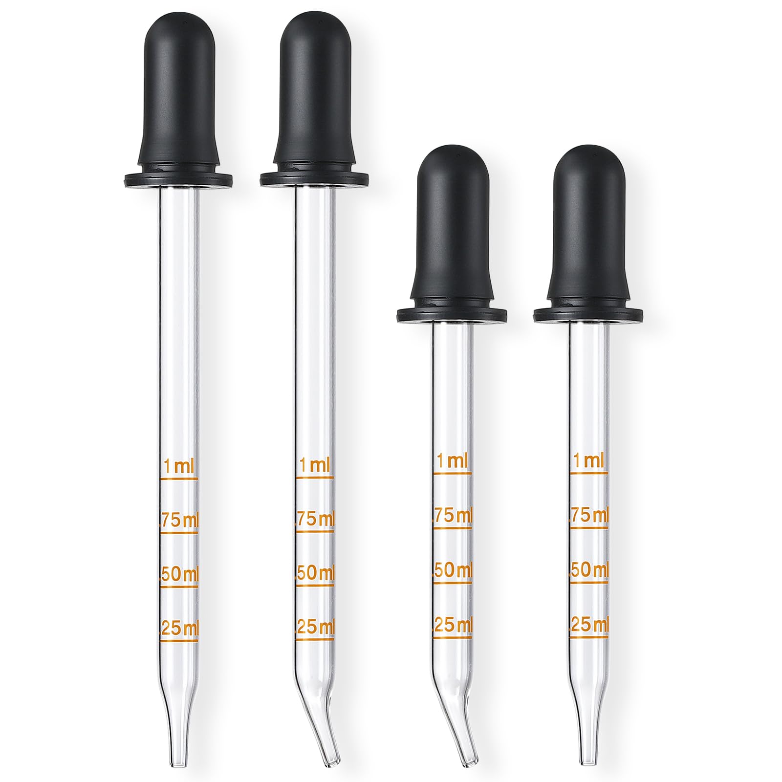LANDNEOO 4-pack glass droppers enabling versatile uses