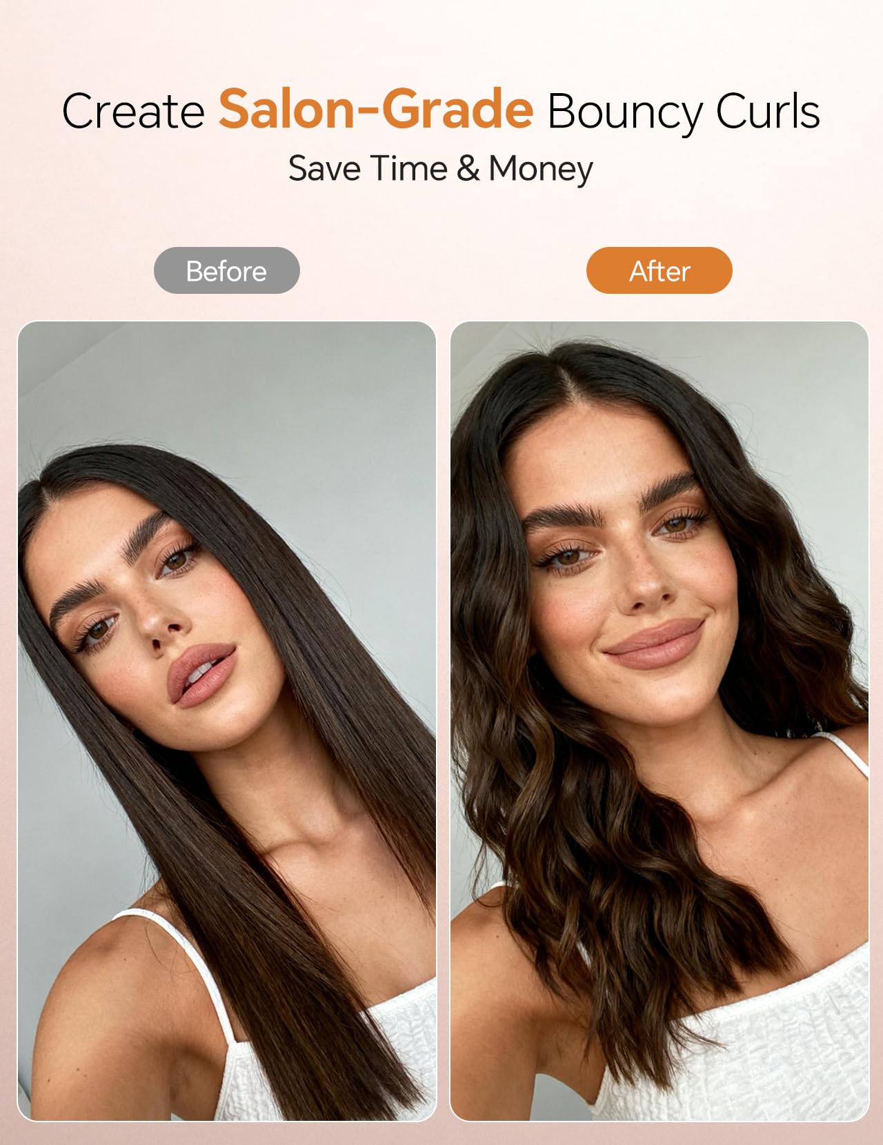 LANDOT with eight temperature settings adapts to every hair type.