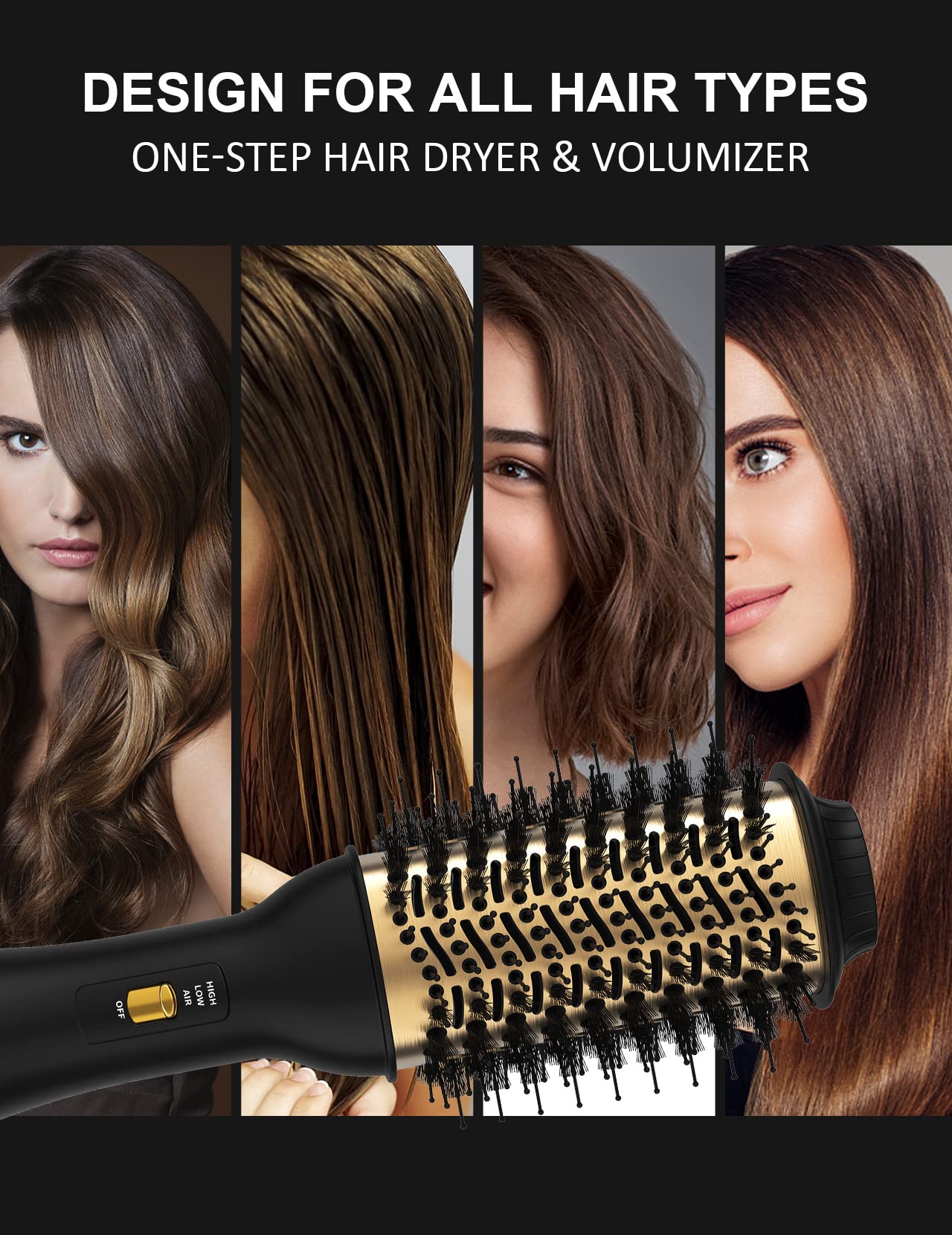 LANDOT works with all hair types for smoother results and added volume.