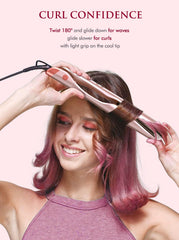 LANDOT cool-touch safety tip ensures comfortable handling during styling.