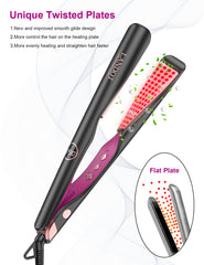 LANDOT tourmaline ceramic coating for smooth, shiny results and frizz control