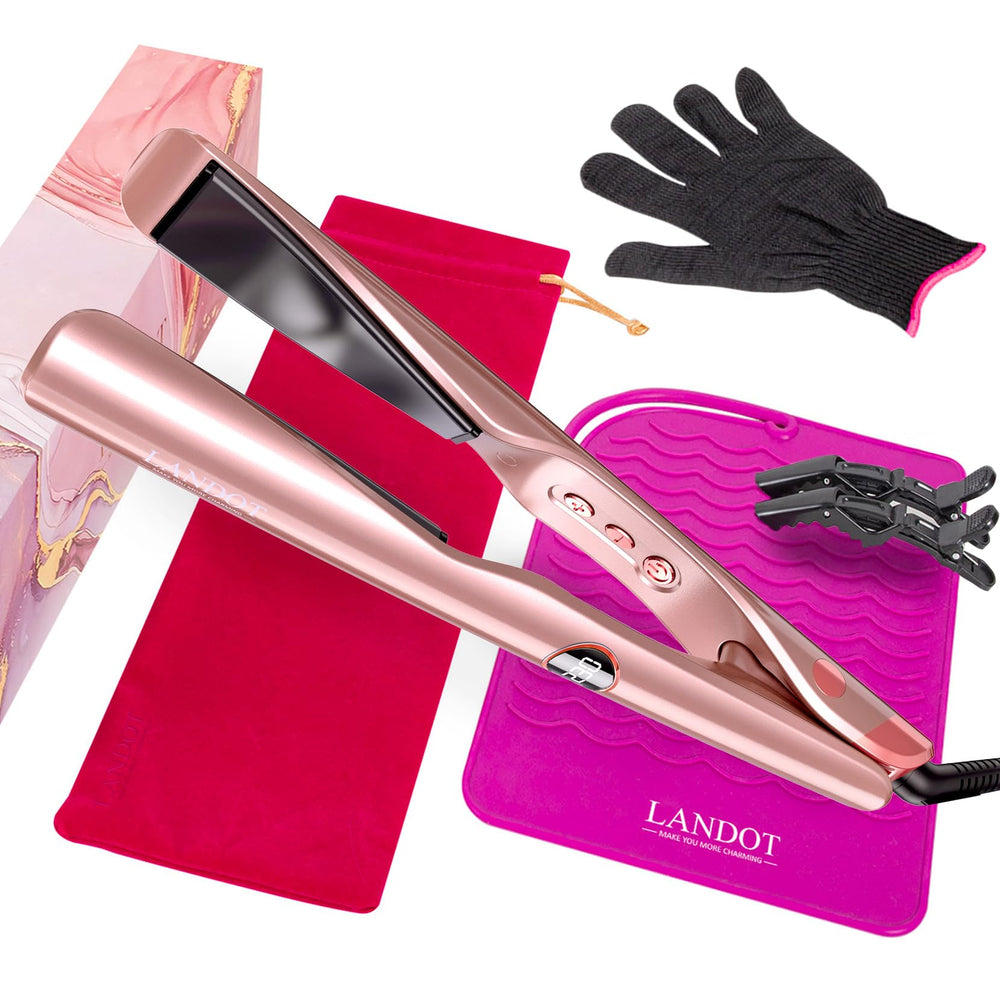 LANDOT travel-friendly design fits in bags for on-the-go touchups.