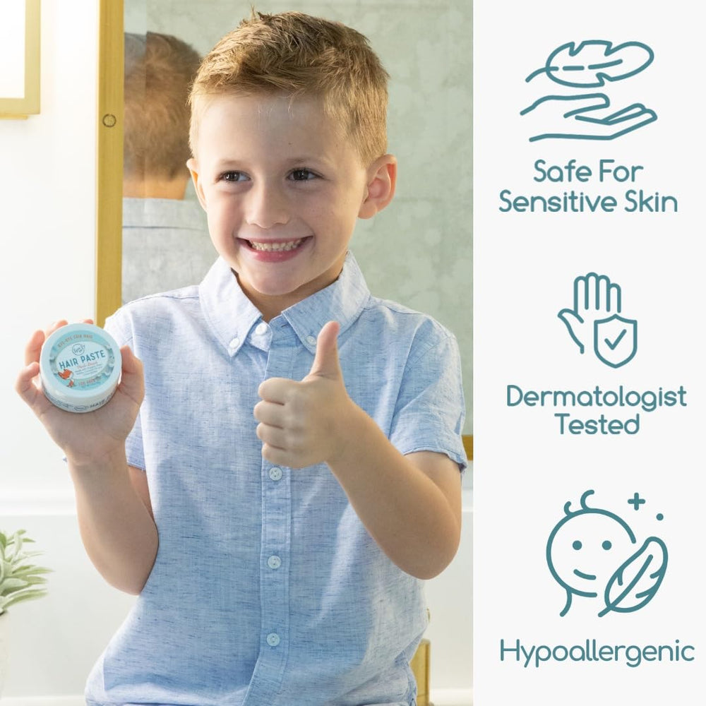 Lane & Co Hair Paste para niños, cabello ligero y estilo diario sin esfuerzo.