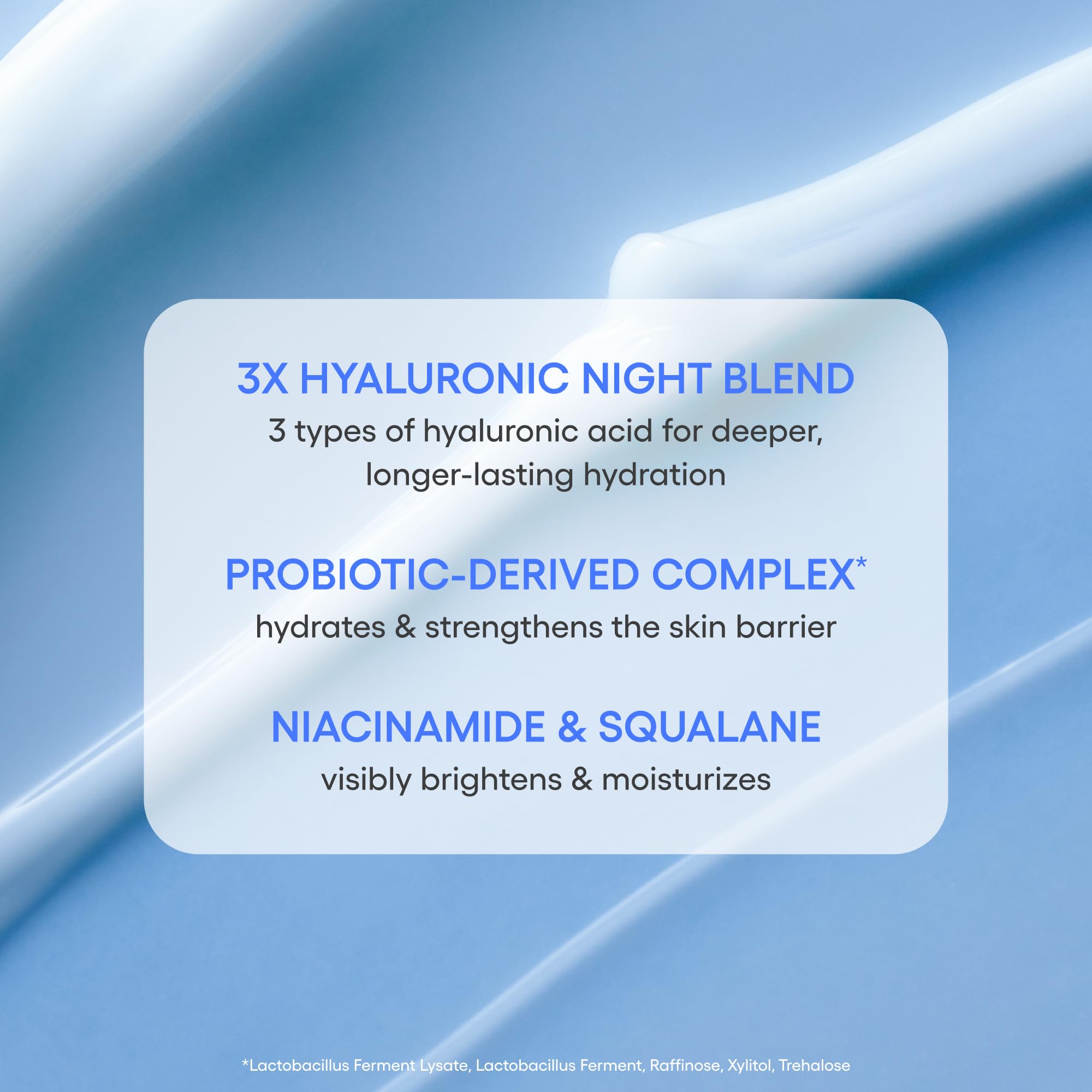 Laneige 3x Hyaluronic Night Blend ingredient spotlight supports deep hydration overnight