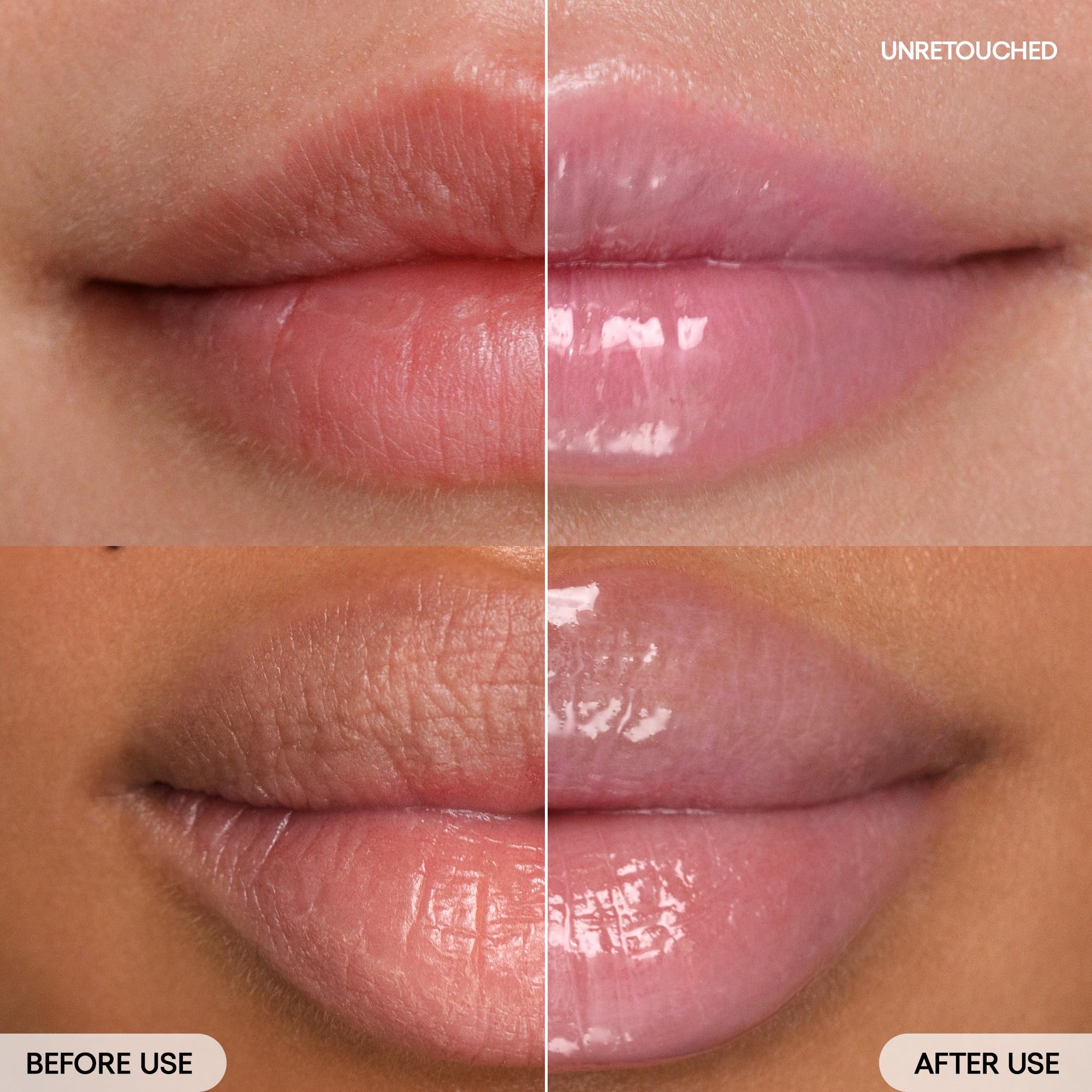 Laneige bálsamo labial textura ligera con mantecas Shea y Murumuru para suavidad.