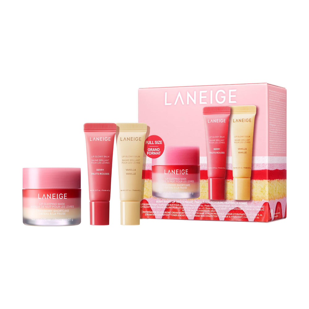Laneige Lip Sleeping Mask Strawberry Shortcake for overnight hydration and smooth lips.