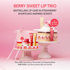 Laneige Mini Lip Glowy Balm Berry adds daytime shine on the go.