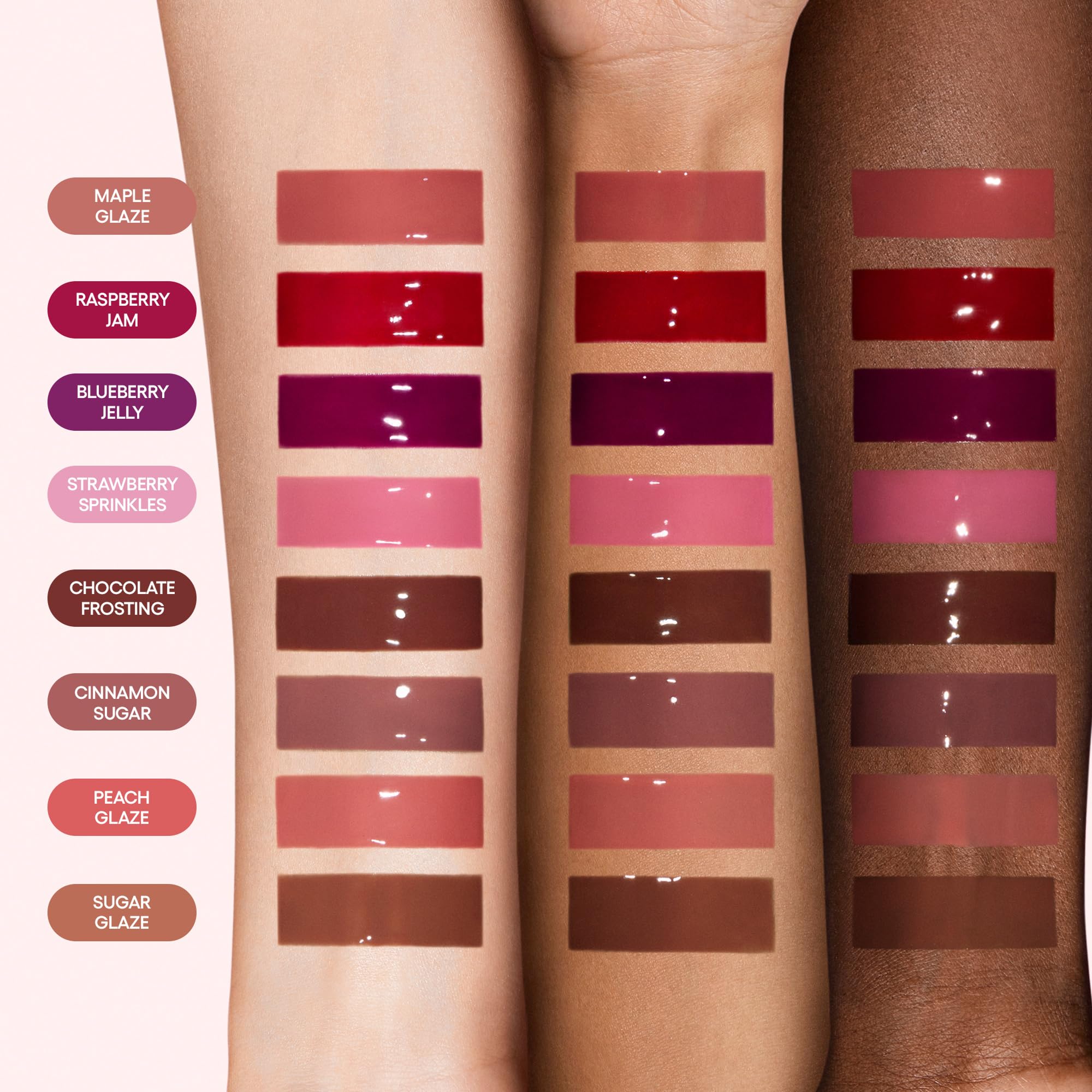 LANEIGE Glaze Craze labios glaseados, acabado brillante y cómodo.