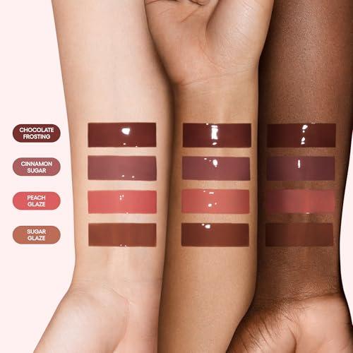 Laneige Glaze Craze Raspberry Jam photographed under soft lighting for radiant lips.