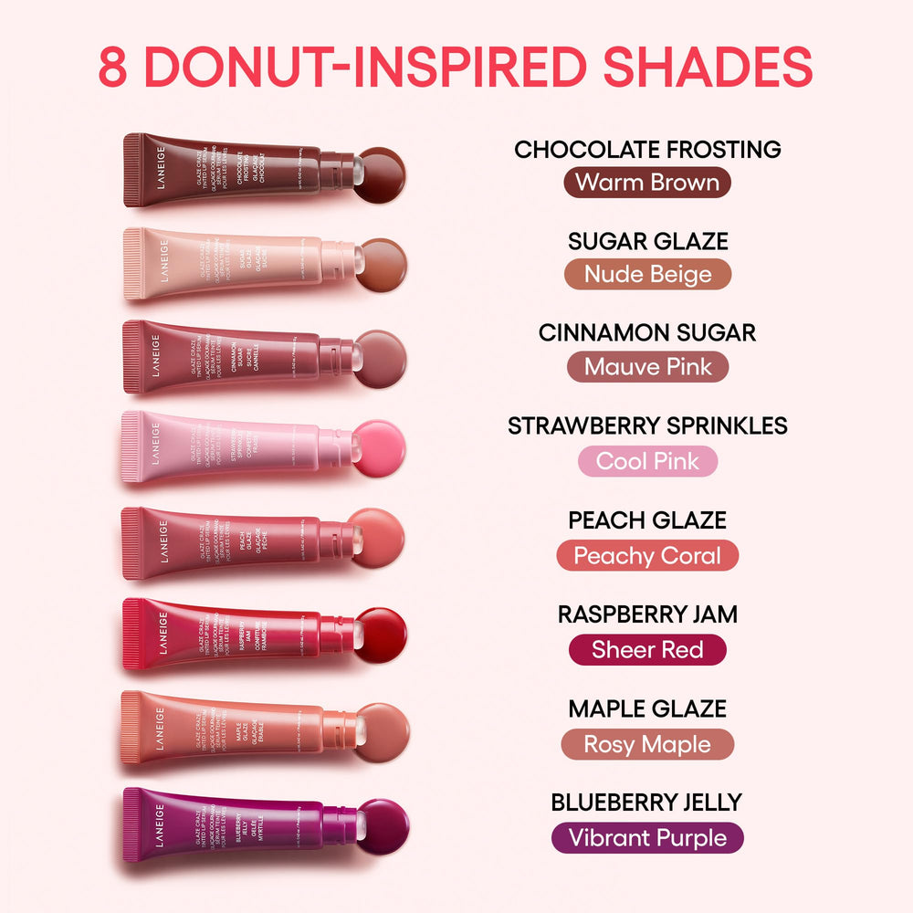LANEIGE Glaze Craze compact tube shown in product shot.