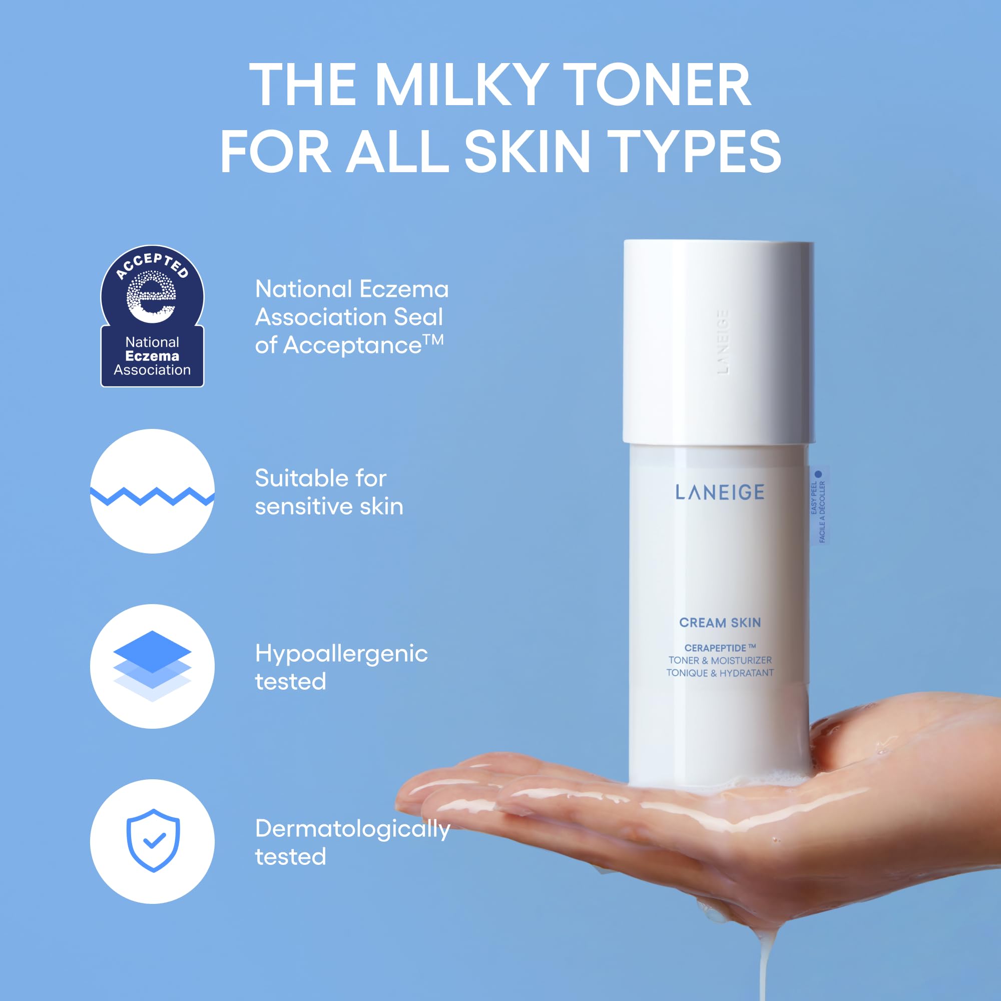 LANEIGE hidratación duradera y sensación de firmeza en la piel