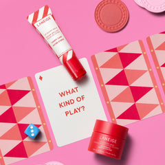 LANEIGE Lip Sleeping Mask beside the bed for overnight lip care.