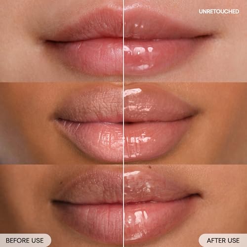 LANEIGE Lip Sleeping Mask Peach Iced Tea glossy texture emphasizing rich moisture