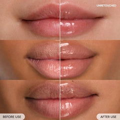 LANEIGE Lip Sleeping Mask Peach Iced Tea glossy texture emphasizing rich moisture