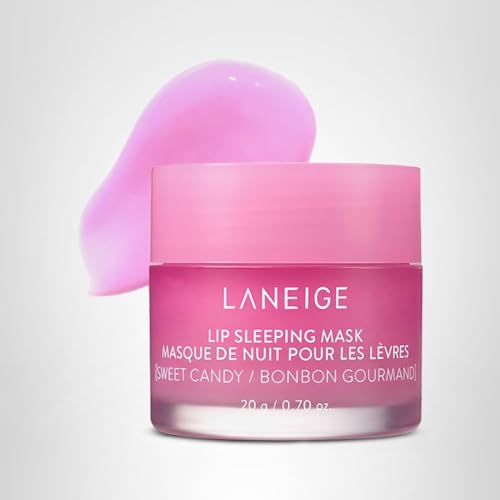 Laneige Lip Sleeping Mask Sweet Candy tube and cap design.