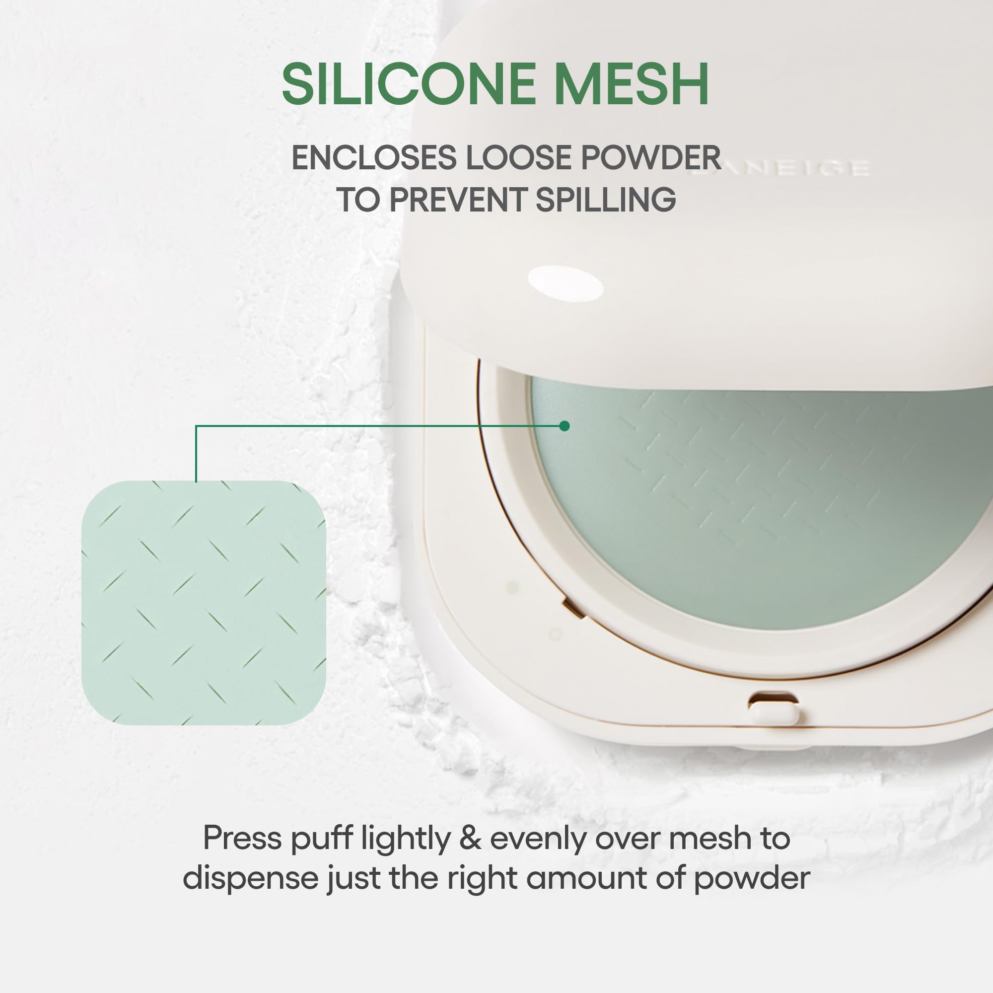 LANEIGE Neo Blurring Powder blurs pores for a refined look