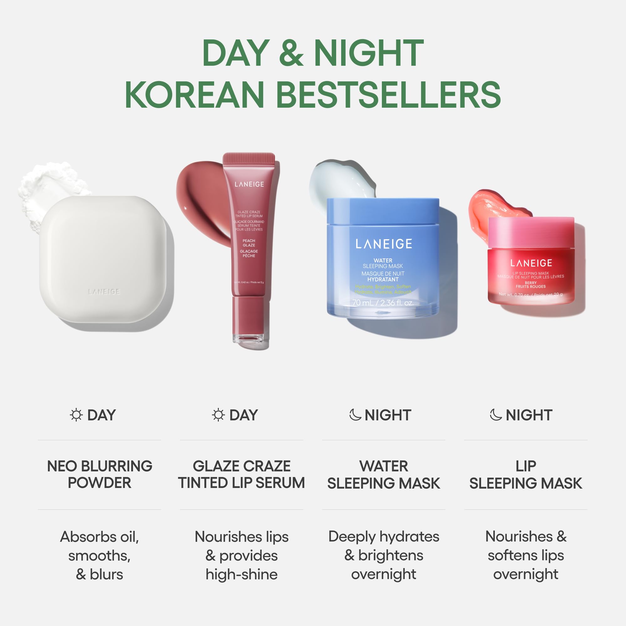 LANEIGE Neo Blurring Powder travel packaging prevents spills on the go