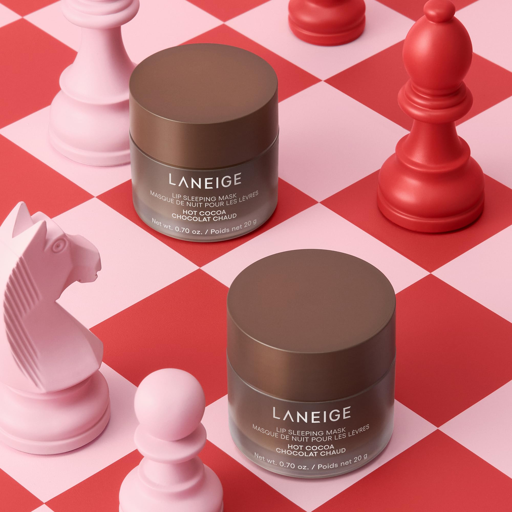 Close-up of overnight moisture from Laneige lip mask