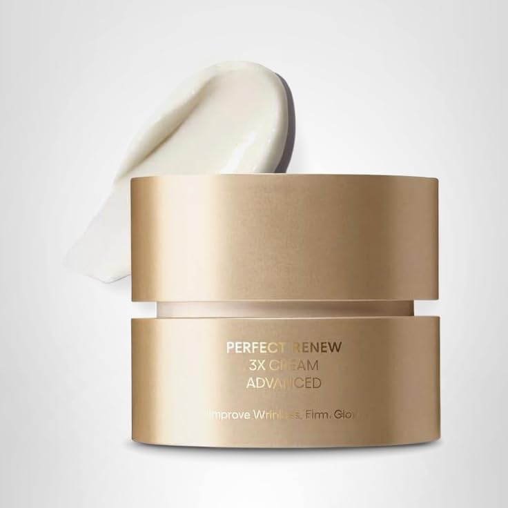 Laneige Perfect Renew 3X Cream night use helps skin feel refreshed.