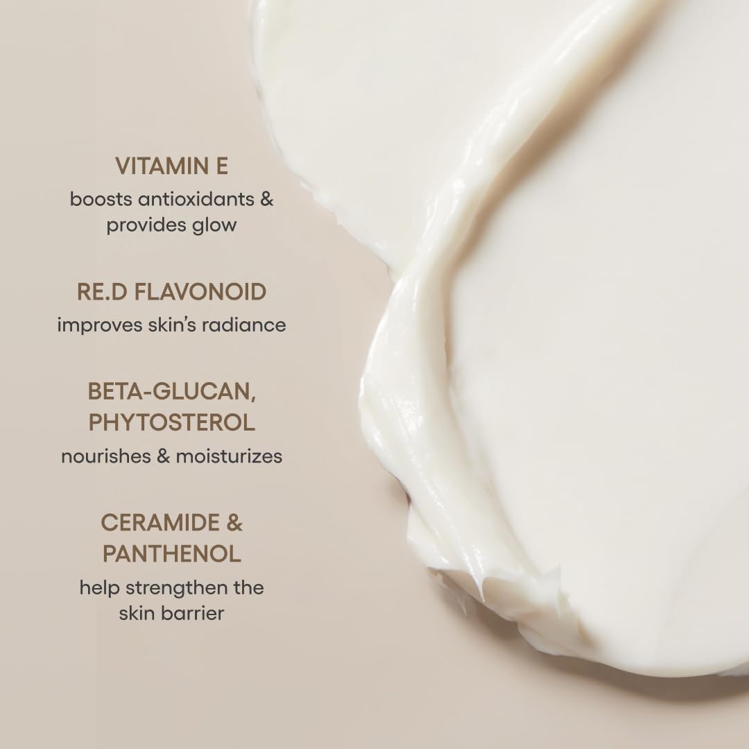 Laneige Perfect Renew 3X Cream texture close up highlighting smooth firming feel.
