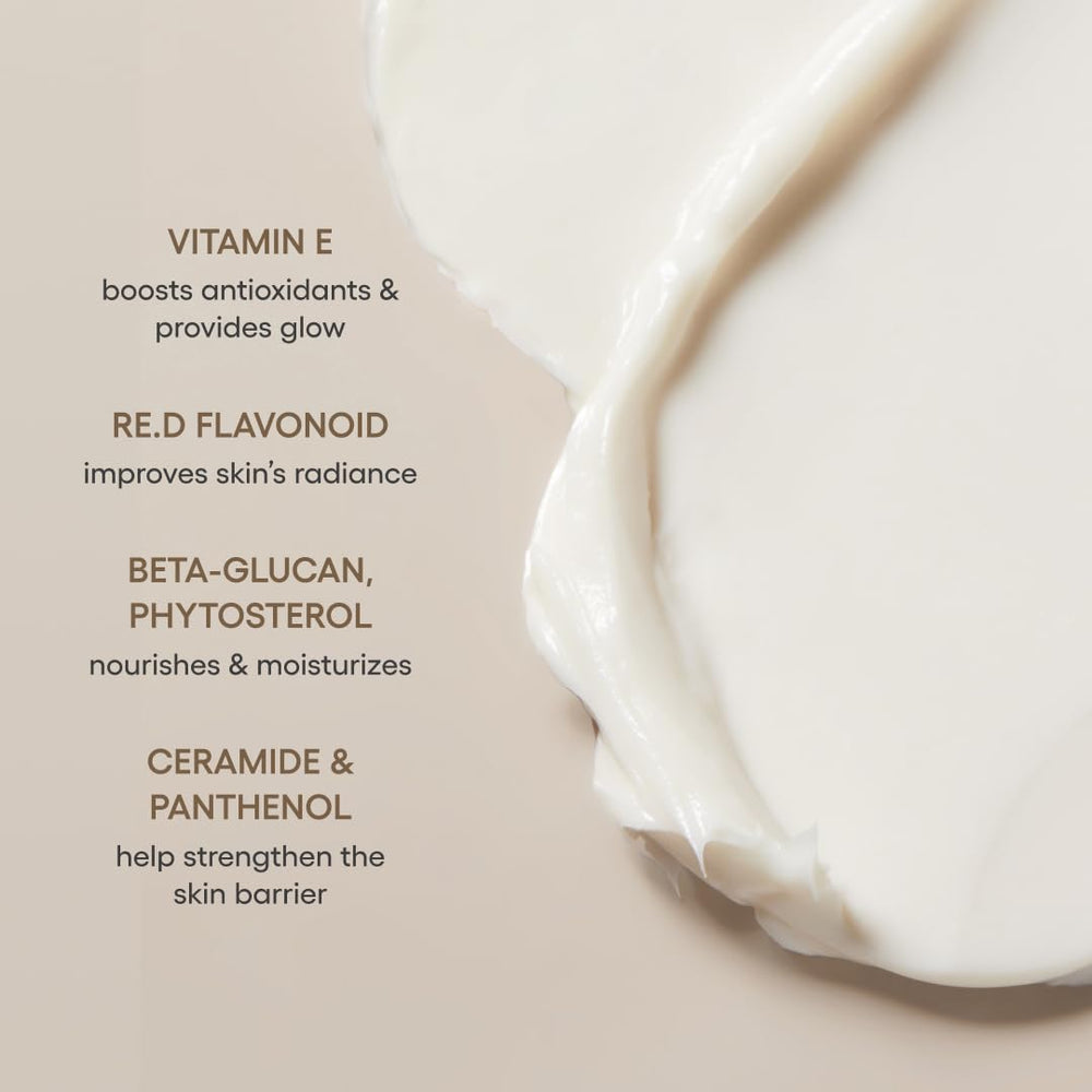 Laneige Perfect Renew 3X Cream texture close up highlighting smooth firming feel.