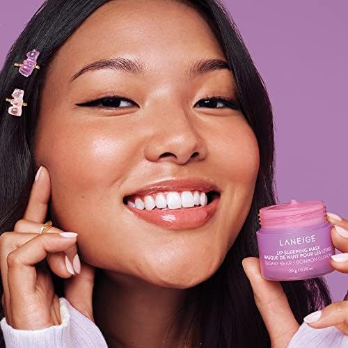 LANEIGE Shea Butter close-up showing deep lip hydration